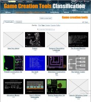 Game creation tools classification - Сайты, блоги разработчиков