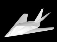 Истребитель F117 - 3Д Модели (транспорт)