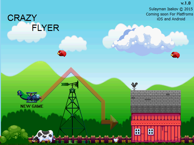 Crazy Flyer от Sulkmen-а - Игры, программы пользователей