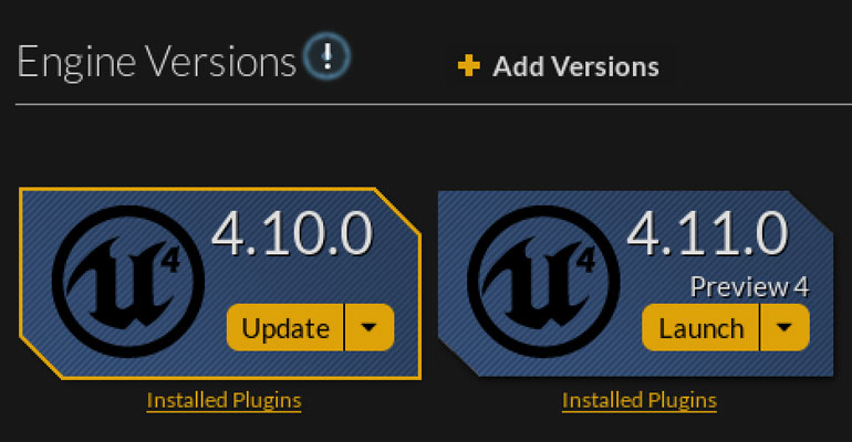 Unreal Engine 4.11 PREVIEW 4 - Конструкторы, системы разработки игр